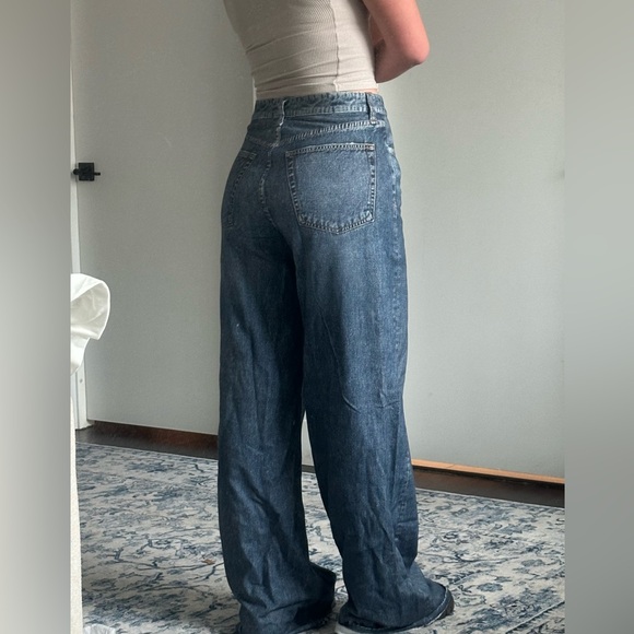 UNWORN Rag & Bone / Miramar Sofie Jeans Size 26 with tote bag - Picture 3 of 3